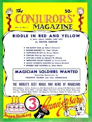The New Conjurors' Magazine: Volume 3 (Mar 1947 - Feb 1948) by W - Click Image to Close