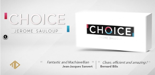 Choice (original full instructions) by Jerome Sauloup and Magic - Click Image to Close