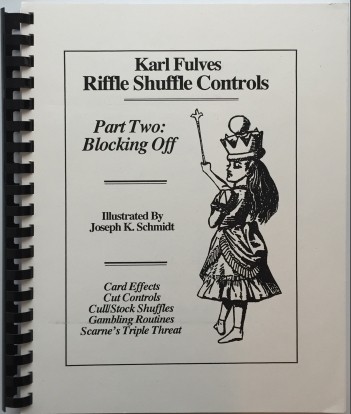 Riffle Shuffle Controls part 2 Blocking Off - Click Image to Close