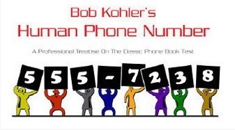 Human Phone Number by Bob Kohler - Click Image to Close