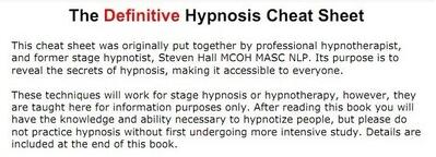 Taylor Starr - Underground Hypnosis Workbooks - Click Image to Close