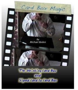 Michael Boden - Card Box Magic - Click Image to Close