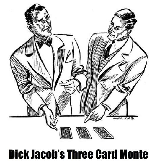 Trickshop - Dick Jacob Three Card Monte - Click Image to Close
