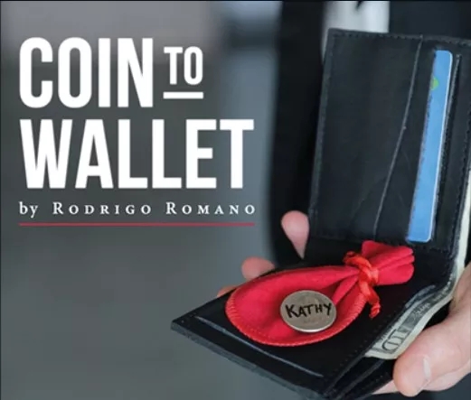 Coin to Wallet (Online Instructions) by Rodrigo Romano and Myste - Click Image to Close