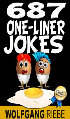 687 One-Liner Jokes by Wolfgang Riebe - Click Image to Close