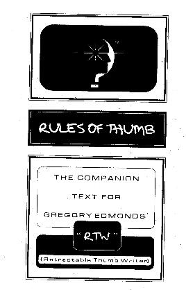 Greg Edmonds - Rules Of Thumb - Click Image to Close