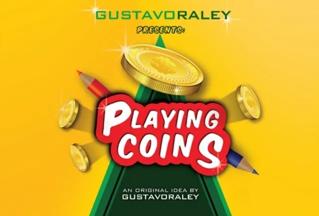 PLAYING COINS (Online Instructions) by Gustavo Raley - Click Image to Close