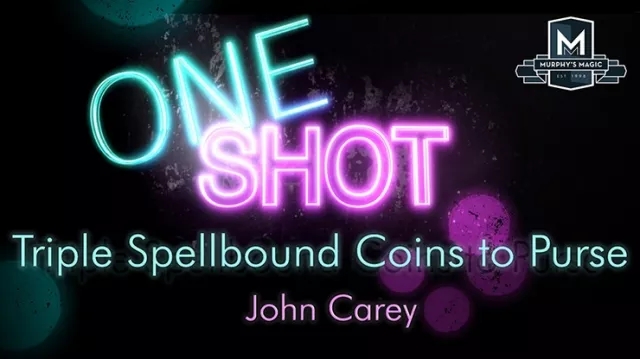MMS ONE SHOT – Triple Spellbound Coins to Purse by John Carey vi - Click Image to Close