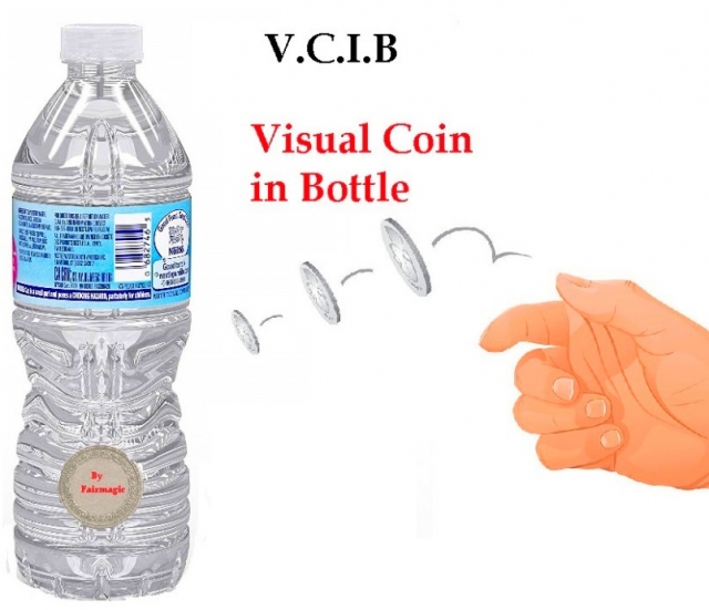 V.C.I.B Visual Coin in Bottle by Fairmagic - Click Image to Close