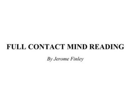 Jerome Finley - Full Contact Mind Reading - Click Image to Close
